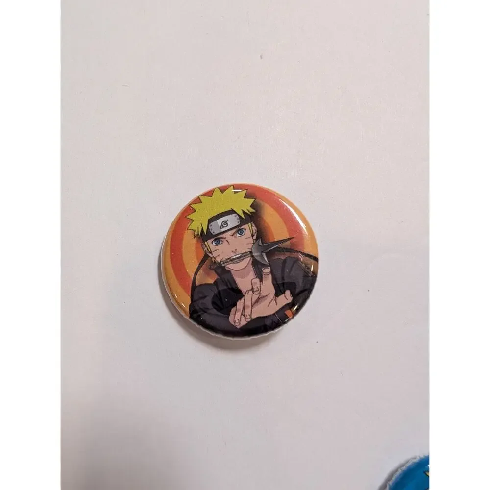 Naruto Uzumaki Can Badge‎ Set Of 9 Types